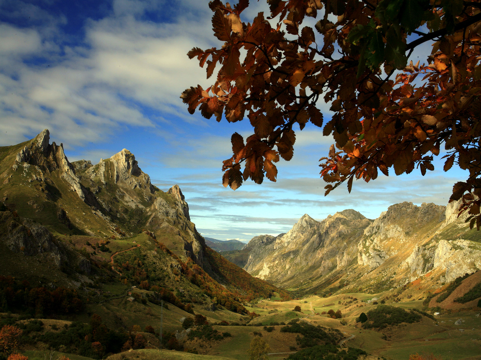 imagen del parque natural de Somiedo