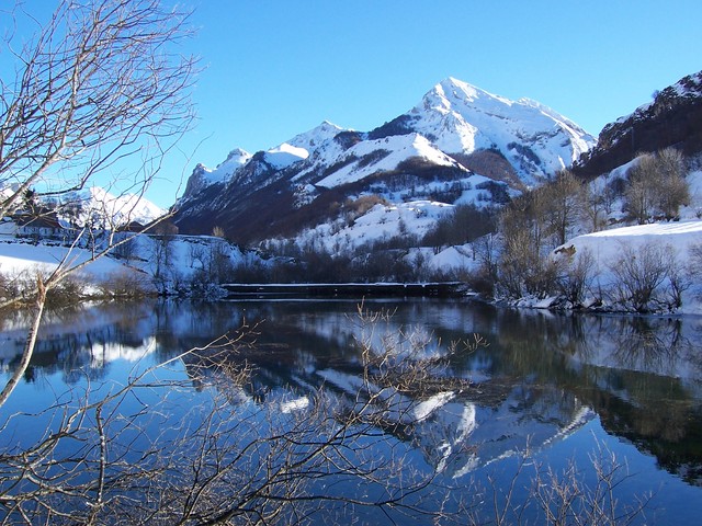 valle de lago nevado